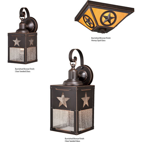 Ranger LED 13 inch Burnished Bronze Outdoor Wall